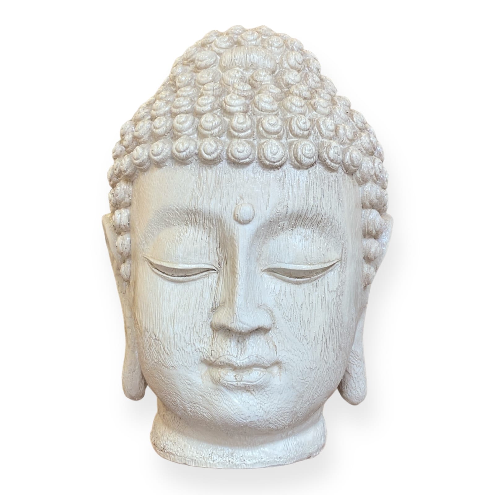 cabeza de budha frente